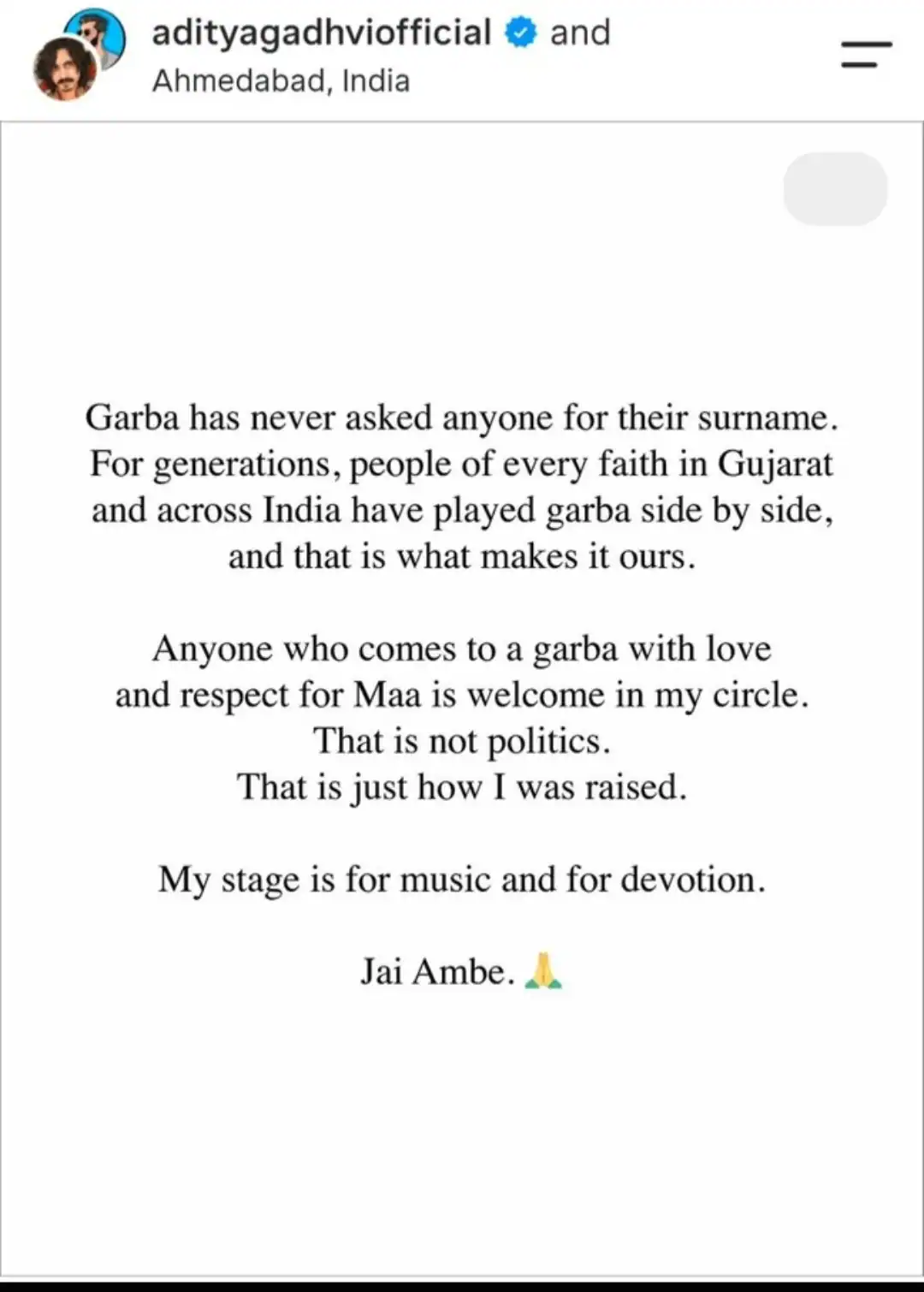 A practical guide to non-Hindus Asked To Leave 'Khalasi' Singer's Gujarat Garba Event, He Reacts