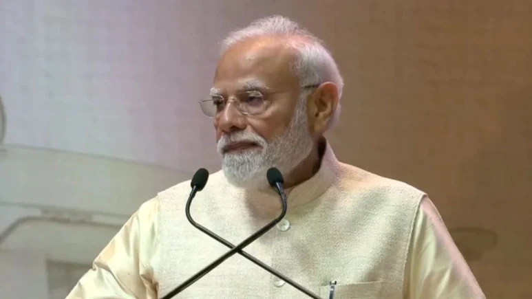 The Prime Minister's Office shared a post on X, highlighting Modi's speech