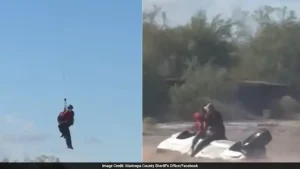 Man Clings To Overturned Truck As Arizona Floodwaters Surround Him, Rescued By Helicopter