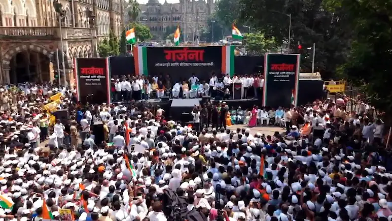 Thackeray Cousins Lead Mumbai Protest Against Poll Body Chief — Scrap SIR, EVMs