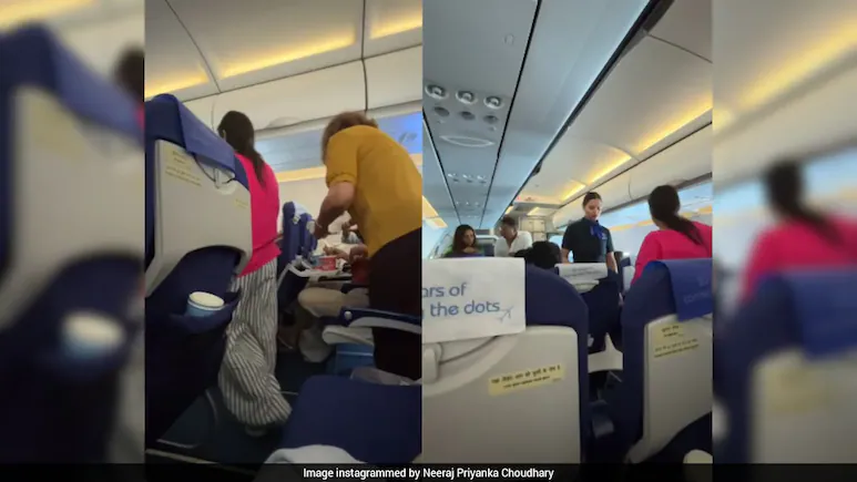 IndiGo Passengers Stand, Pass Food In Aisle, Video Sparks Safety Debate