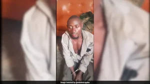 Ugandan security forces have arrested a man accused of killing and eating 38 people over