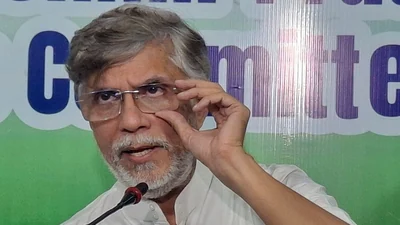 pointing to official guidelines that bar political content in art shows, Congress leaders