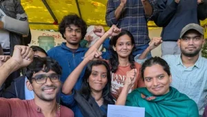 Members of Jawaharlal Nehru University Students' Union (JNUSU) ended their 17-day hunger strike