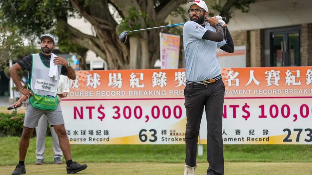 Star golfer Karandeep Kochhar Talked to NDTV about his aim and expectations at the DP World
