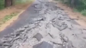 Why it matters: Newly-Laid Andhra Road Ploughed Up, Opposition, Ruling TDP Trade Charges
