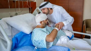 Dubai Crown Prince Sheikh Hamdan bin Mohammed bin Rashid Al Maktoum visited Indian pilot