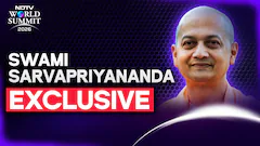 Swami Sarvapriyananda said he was encouraged by a recent article in Nature that, as he