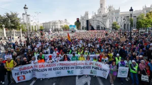 Young people across Europe are taking to the streets to protest against rising rents, poor