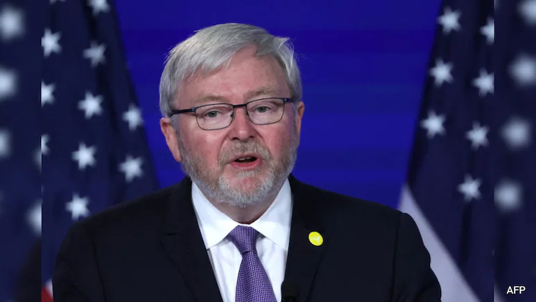 Because of the positive view of India within the Trump administration, rudd argued that India