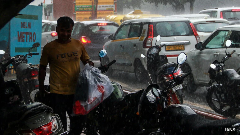 More October Rain For Delhi, Orange Alert In Place