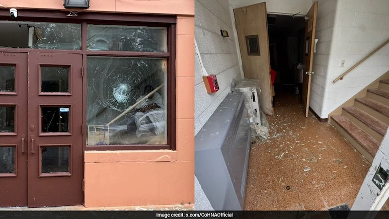 Hindu Temple Vandalised With Bricks In US, Devotees Were Present Inside