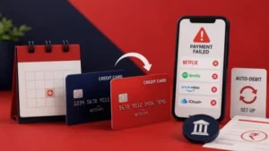 That can lead to failed credit card bill payments , cancelled subscriptions, or late fees if
