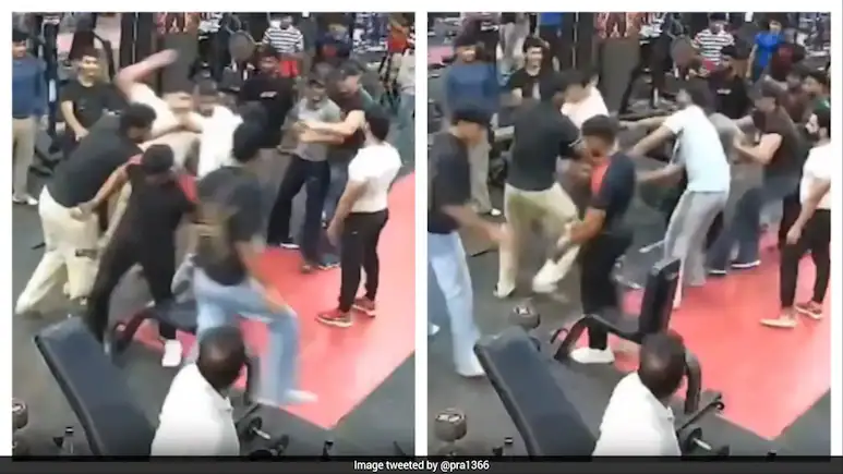 Baghpat Gym Turns Into Fight Arena As Two Groups Exchange Blows, CCTV Video Surfaces