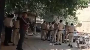 A 19-year-old Class 12 student died after she set herself on fire inside a school in Delhi's
