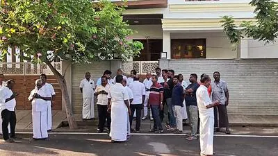 DVAC searches 25 properties linked to DMK's KN Nehru in Chennai and Trichy