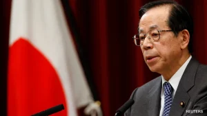 Former Japanese prime minister Yasuo Fukuda, known for trying to build stable ties with China