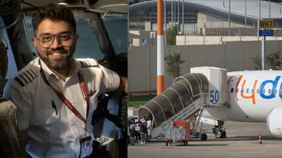 Passengers travelling from Dubai to Tel Aviv landed safely after the injured Indian pilot