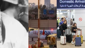Another pilot persuaded the passengers guarding the cockpit door to let him pass and helped