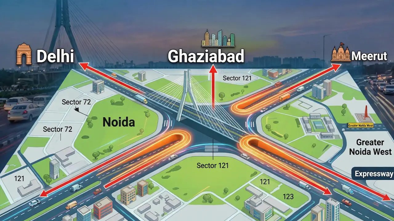 Commuters travelling between Noida, Delhi, Ghaziabad and Meerut could soon receives relief