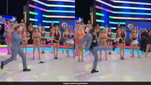Video: Mexican TV Host Kicks Drone In Anger, Accidentally Hits Model In confronts On Live TV