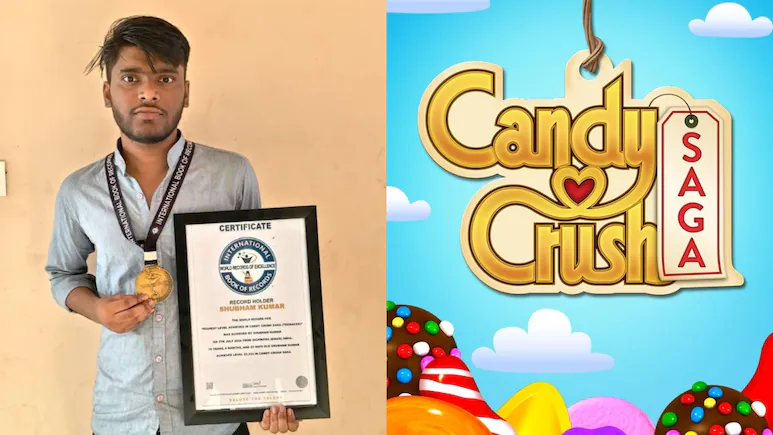 Bihar Teen Shubham Kumar Enters International Book Of Records For Candy Crush: result and decisive