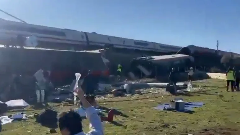 At least 10 people have died and several injured in a train crash early on Wednesday near Madrid