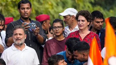 AISA president Neha Bora was among those who joined the march alongside Congress leaders Rahul