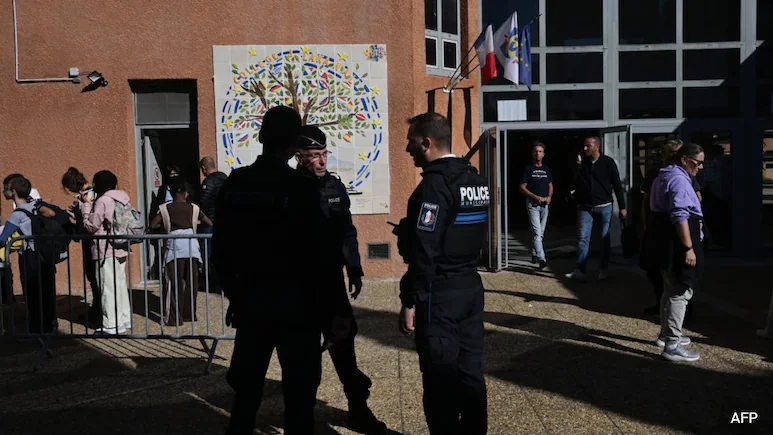 French authorities arrested a 14-year-old suspect on Monday after a middle school headmaster