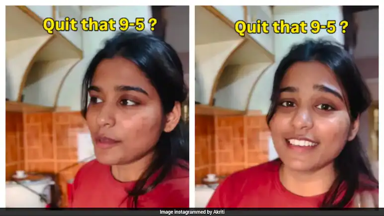 But a Gurgaon woman has shared a refreshingly honest take that a stable 9-to-5 is not a failure