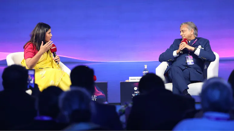 During an interaction at the NDTV World Summit, he described his party as "aspirational" when