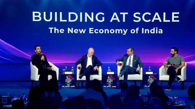 At the NDTV World Summit 2026, leaders from Microsoft, Nothing and Uber discussed how India's
