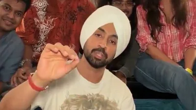 Singer Diljit Dosanjh urged the people attending his 'Aura India Tour' concert at Jawaharlal