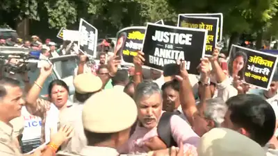 Protests demanding justice reignited following the appointment of BJP leader Dushyant Gautam as