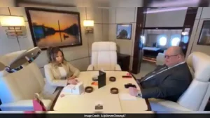 During the flight, Cheung posted the video, joking that they had found the new White House