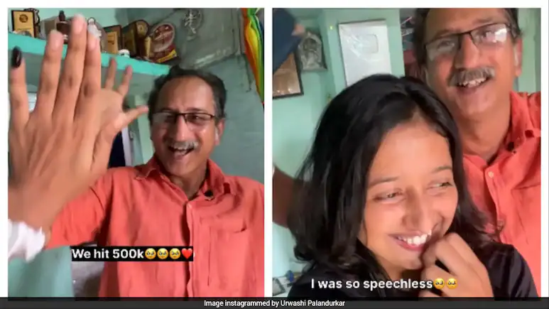 Mumbai Creator Hits 5 Lakh Instagram Followers, Father's Heartfelt Reaction secures The Internet