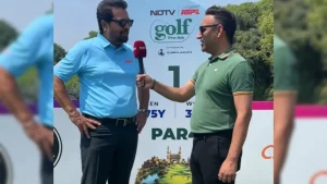 Because professional golf funding is required and that is what makes the whole tour work
