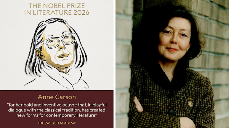 Canadian poet and essayist Carson's work often blends verse, prose, dialogue and translation