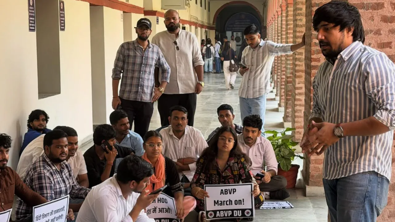 The University of Delhi's (DU) Hindi Department could not conduct its PhD admission interviews
