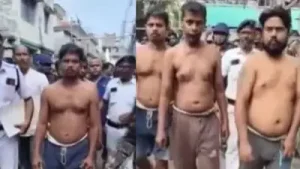 3 arrested for parading teen, father naked in Kolkata; cops take accused bare-chested