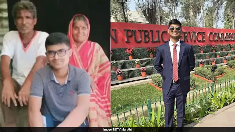 Meet Maharashtra Farmer's Son Who Cracked UPSC — Failed 4 Times, But Never Quit
