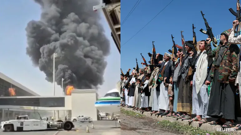 Yemen's Houthis issued a new threat to Saudi Arabia's airspace on Sunday after an attack