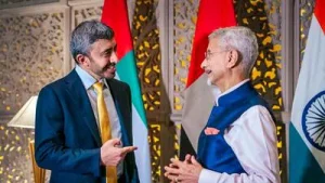 Jaishankar subsequently said on social media that he had a productive meeting with Sheikh