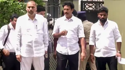 DMK leader and former Tamil Nadu education minister Anbil Mahesh Poyyamozhi was arrested