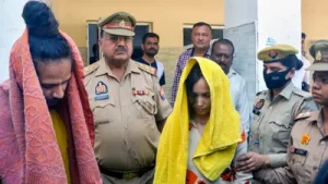 Muskan Rastogi and her lover Sahil Shukla, who were awarded the death penalty by a Meerut court