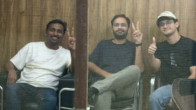 Cockroach Janata Party leaders Saurav Das and Ashutosh Ranka on Tuesday moved the Delhi High