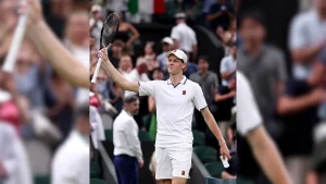 Italian tennis star Jannik Sinner on Tuesday announced the end of his 2026 season due to a knee