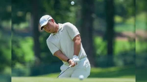 South Korean golfer Tom Kim got what he came for by winning the men's singles title on Saturday