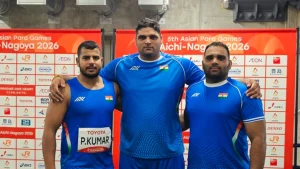 Devender topped the standings with 781 Raza points after registering his best throw of 49.71