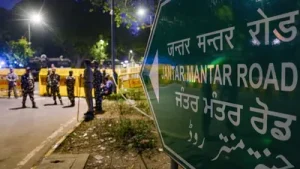 Jantar Mantar in Lutyens' Delhi has been de-notified as a designated protest venue, stated